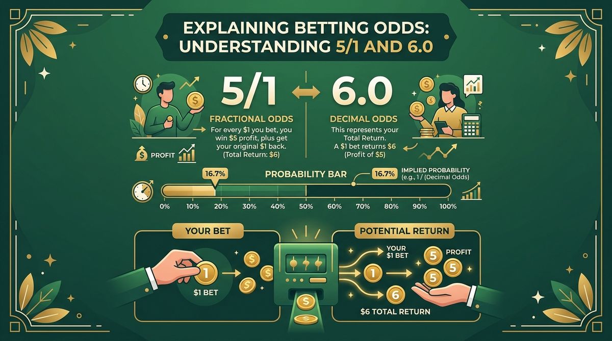 Football odds displayed on a betting screen