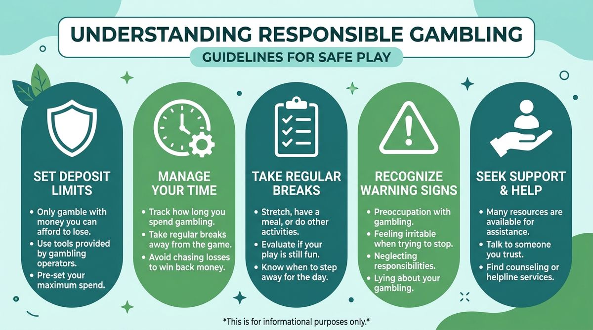 Responsible gambling tools and resources